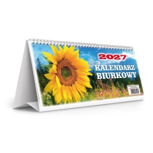 KALENDARZ 2027 BIURKOWY 24X11CM