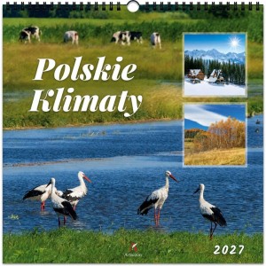 KALENDARZ 2027 WIELOPLANSZOWY 33X33CM POLSKIE...