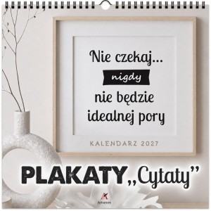 KALENDARZ 2027 WIELOPLANSZOWY 33X33CM PLAKATY...