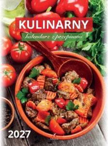 KALENDARZ 2027 WIELOPLANSZOWY B4 KULINARNY