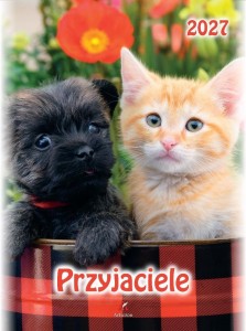 KALENDARZ 2027 WIELOPLANSZOWY B4 PRZYJACIELE