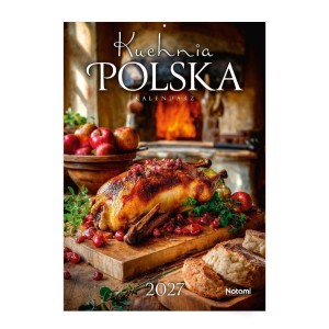 KALENDARZ 2027 A4 ŚCIENNY KUCHNIA POLSKA