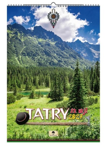 Kalendarz 2027 A3 ścienny Tatry, że hej!