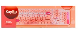 KLAWIATURA BEZPRZEWODOWA LOVELY PINK
