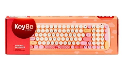 Klawiatura bezprzewodowa Candy Pink