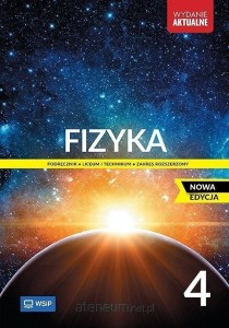 Fizyka 4 Wsip ZR wyd. 2024, PODRĘCZNIK używany kat. A
