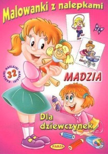 MALOWANKI Z NALEPKAMI - MADZIA, MARIOLA BUDEK