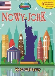 NOWY JORK. MOC ZABAWY. 12 FIGUREK I MATA DO ZABAWY