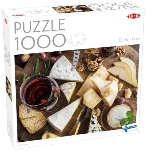 Puzzle 1000 A cheese plate, Tactic