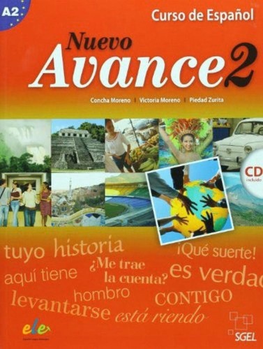 Nuevo Avance 2 podręcznik + CD, Moreno Concha