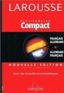 DICTIONNAIRE COMPACT FRANCAIS-ALLEMAND