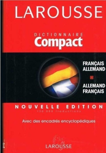Dictionnaire Compact francais-allemand