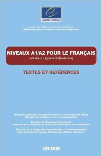 Niveau A1 et niveau A2 pour le francais