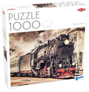 PUZZLE 1000 OLD STEAM TRAIN, TACTIC