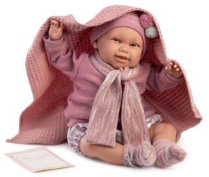 LALKA HISZPAŃSKA REBORN MARTINA 52CM, ANTONIO JUAN