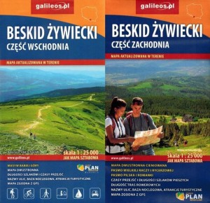 MAPA TURYSTYCZNA - BESKID ŻYWIECKI 1:25 000