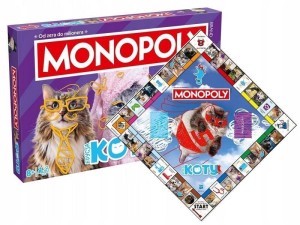 MONOPOLY JUNIOR KITTENS, WINNING MOVES