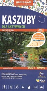 MAPA DLA AKTYWNYCH - KASZUBY 1:100 000 WODOODP.