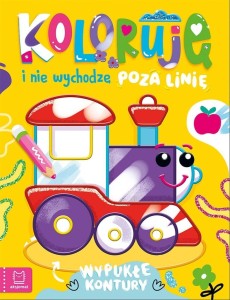 KOLORUJĘ I NIE WYCHODZĘ POZA LINIĘ - Z LOKOMOTYWĄ