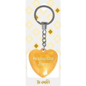BERLOK PREZENTOWY Z NAPISEM NAJLEPSZA ŻONA