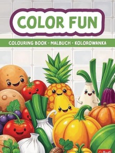OWOCE I WARZYWA KOLOROWANKA TREFL