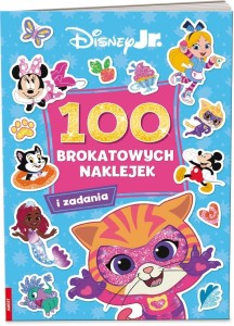 DISNEY 100 BROKATOWYCH NAKLEJEK, PRACA ZBIOROWA