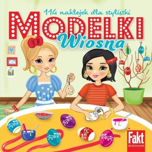 MODELKI WIOSNA. 114 NAKLEJEK DLA STYLISTKI