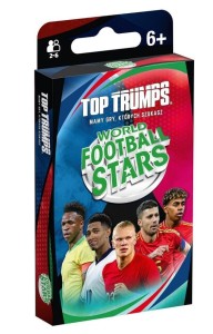 TOP TRUMPS TUCK BOX WORLD FOOTBALL STARS