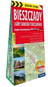 PLASTIC MAP... BIESZCZADY I GÓRY SANOCKO...
