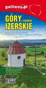 GÓRY I POGÓRZE IZERSKIE - MAPA TURYSTYCZNA