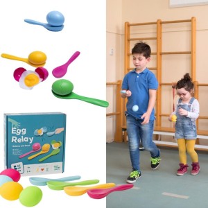 WYŚCIG JAJKO NA ŁYŻCE, BS TOYS