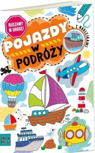 KOLOROWANKA A4 RUSZAMY W DROGĘ - POJAZDY W PODRÓŻY