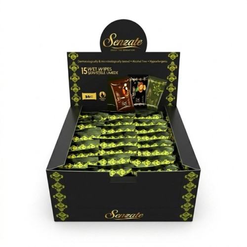 Chusteczki nawilżane Olive Senzate (36szt)