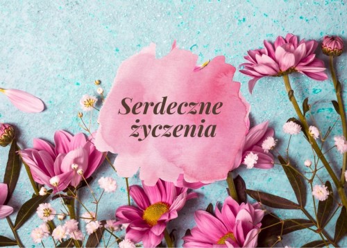 Karnet - Serdeczne życzenia