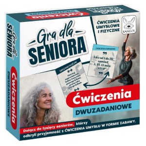 GRA DLA SENIORA. ĆWICZENIA DWUZADANIOWE, KANGUR
