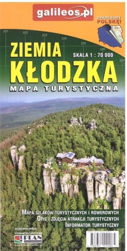 Mapa turystyczna - Ziemia Kłodzka 1:70 000 w.2026