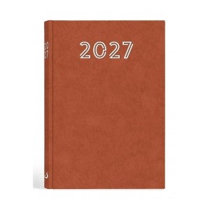 TERMINARZ 2027 A5 STANDARD BRĄZOWY