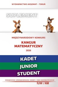 MAT. Z WESOŁYM KANGUREM. SUPLEMENT 2026 KADET...