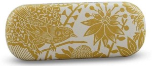 KATE HEISS ETUI NA OKULARY TWARDE - MUSTARD