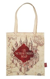 HARRY POTTER TORBA BAWEŁNIANA MAPA HUNCWOTÓW