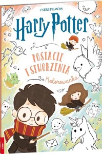 HARRY POTTER. POSTACIE I STWORZENIA. KOLOROWANKA