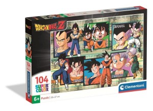 PUZZLE 104 SUPER KOLOR DRAGON BALL, CLEMENTONI