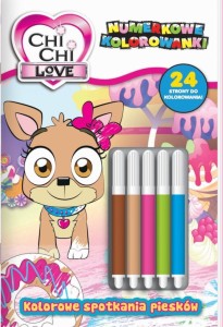 CHI CHI LOVE. NUMERKOWE KOLOROWANKI