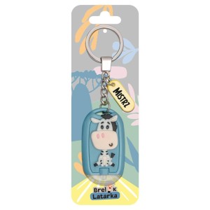 BRELOK 3D Z LATARKĄ - MISTRZ, BE-HAPPY GIFTS