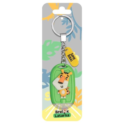 Brelok 3D z latarką - Super Bobas, Be-Happy Gifts