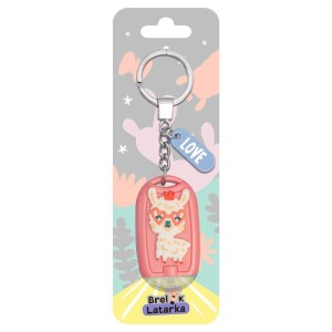 BRELOK 3D Z LATARKĄ - LOVE, BE-HAPPY GIFTS