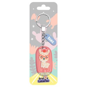 BRELOK 3D Z LATARKĄ - HANIA, BE-HAPPY GIFTS