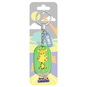 BRELOK 3D Z LATARKĄ - OLIWKA, BE-HAPPY GIFTS