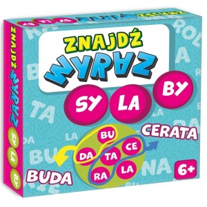 ZNAJDŹ WYRAZ SYLABY, KANGUR