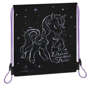 WOREK NA BUTY UNICORN CZARNY